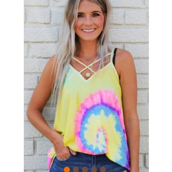 Just Arrived Tye Dye Tank - Picture 1 of 2